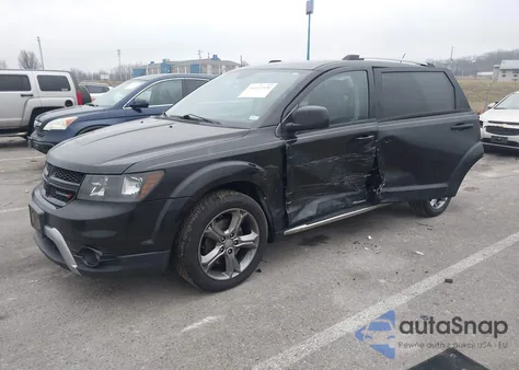 2017 Dodge Journey Crossroad Plus Awd из США, поврежденный, VIN 3C4PDDGG8HT566967